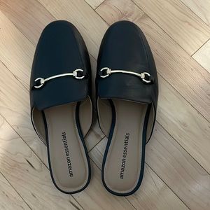 Amazon Essential Black Mules